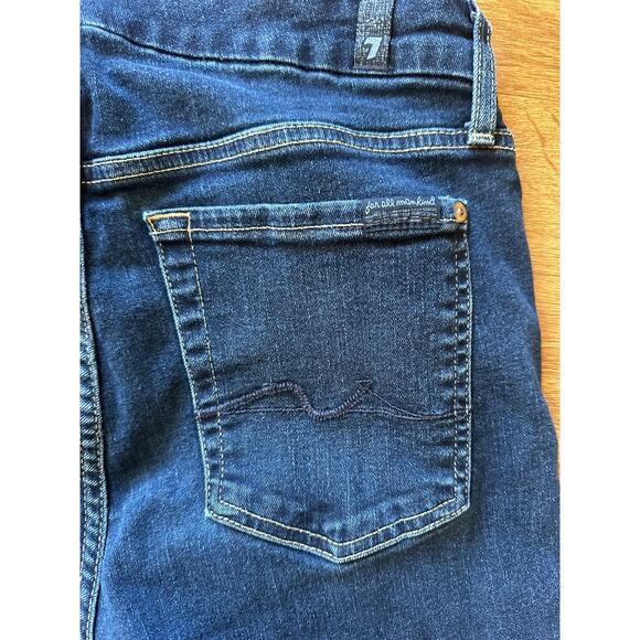 7 For All Mankind Kimmie Straight Leg Jean Women Size 31 - Picture 5 of 6